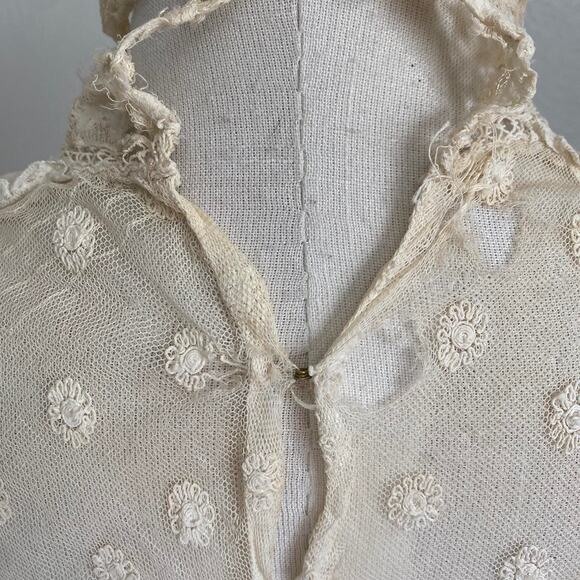 Antique edwardian corset cover - Picture 7 of 8